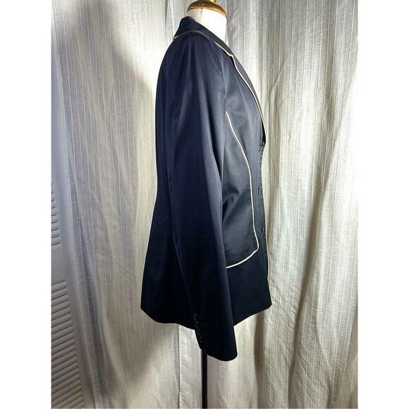 Oscar de la Renta | Women's | Blazers | Size 16 | Black and Cream Blazer - Picture 5 of 5